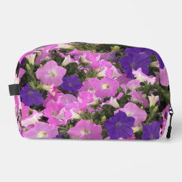 Foto Bild der Morgenglorie Rosa und violette Blume Waschbeutel