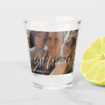 Foto Birthday Best Friends Custom Schnapsglas<br><div class="desc">Geburtstagsglas aus dem Foto.</div>