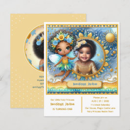 Foto Birthday Little Black Fairy African Princess