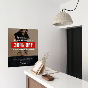 Foto Black Friday Sale Produktwerbung Poster