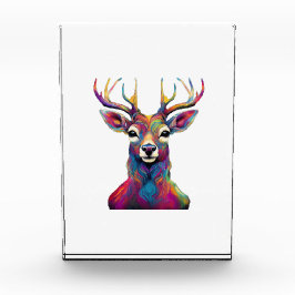Foto Block - Das farbenfrohe Hirsch
