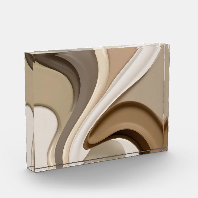 Foto-Block (horizontal) in stilvoller Grafik Fotoblock (Links)