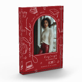 Foto-Blockblock für den handgezogenen Abschluss mi Fotoblock