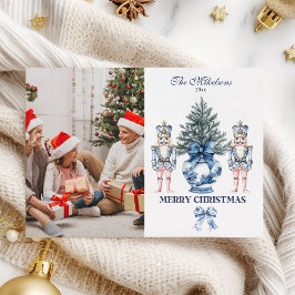 Foto Blue Chinoiserie Nutcracker Weihnachten