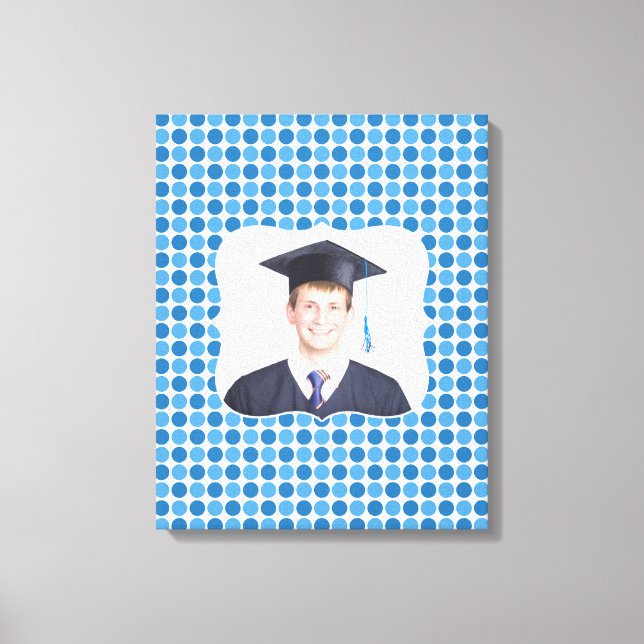 Foto Blue Retro [16x20] Zoll Canvas Print Leinwanddruck (Vorderseite)