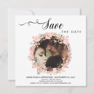 *~* FOTO Blumenreath Wedding Gold Save the Date