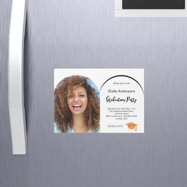 Foto Bogen Abschluss 2025 Magneteinladung (Von Creator hochgeladen)