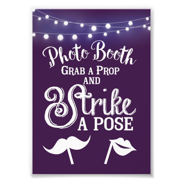 Foto Booth Party oder Hochzeitsfeier Abend (Vorne)