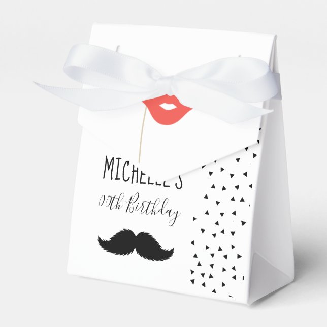 Foto Booth Party personalisiert Guest Fevor Geschenkschachtel (Vorderseite)