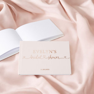 Foto Brautparty für Herzinfarkt Rosa Gästebuch