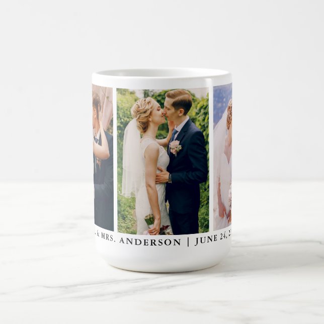 Foto Bride and Groom Wedding Large Kaffeetasse (Mittel)