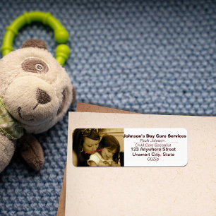 Foto Business Rücksendeadressen-Aufklebers