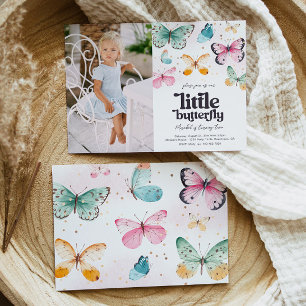 Foto Butterfly zum Geburtstag Einladung