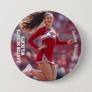 Foto-Button-Button für Team Spirit - Light Text Button