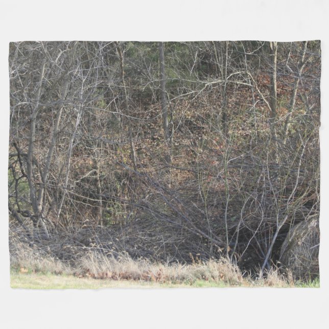 FOTO CAMOUFLAGE #25 FLEECE BLANKET (Vorderseite (Horizontal))