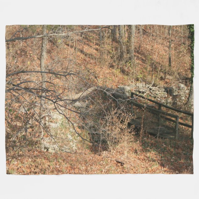 FOTO CAMOUFLAGE #6 FLEECE BLANKET (Vorderseite (Horizontal))