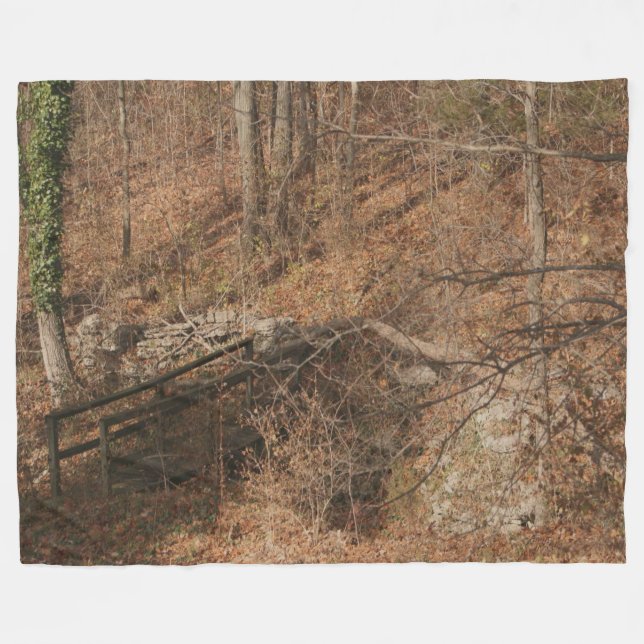 FOTO CAMOUFLAGE #7 FLEECE BLANKET (Vorderseite (Horizontal))