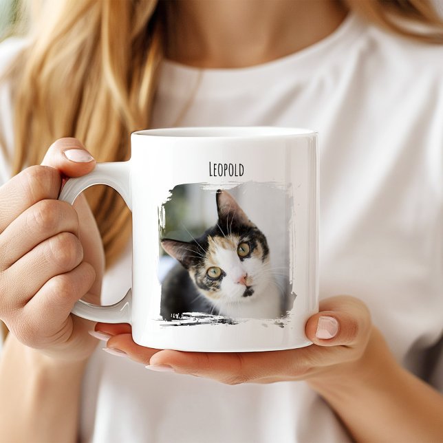 Foto Cat Pet Tasse mit Name (Von Creator hochgeladen)