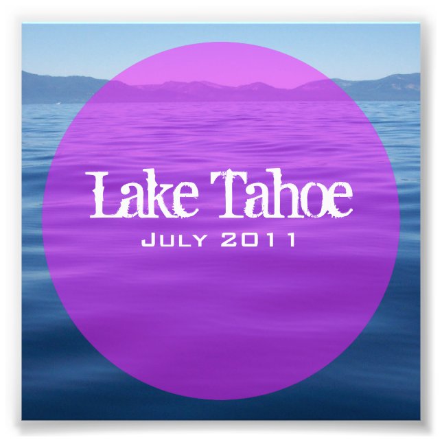 Foto CD Jewel Case Insert mit Fuchsia Circle (Vorne)