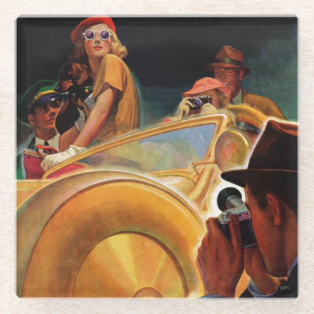 Foto-Chance Glasuntersetzer (Vorderseite)