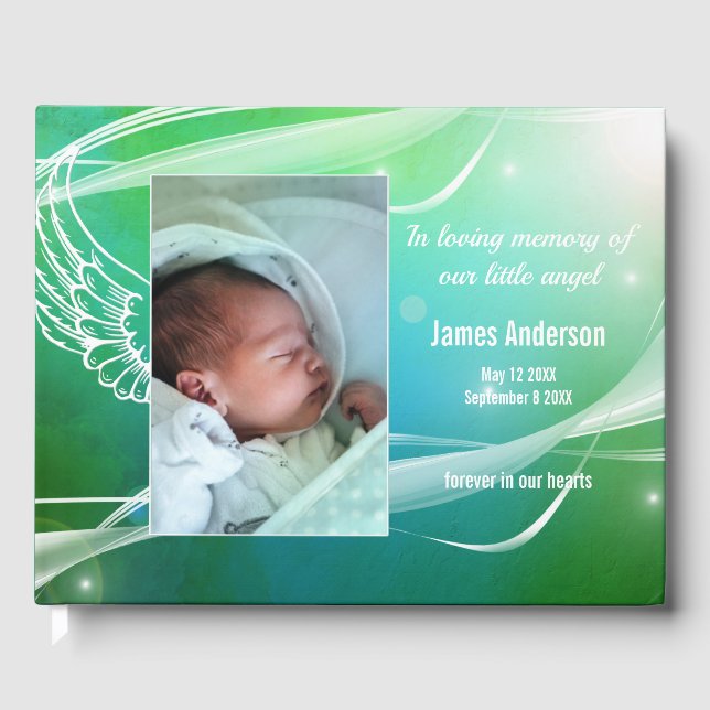 Foto Child Angel Memorial Gästebuch (Vorderseite)