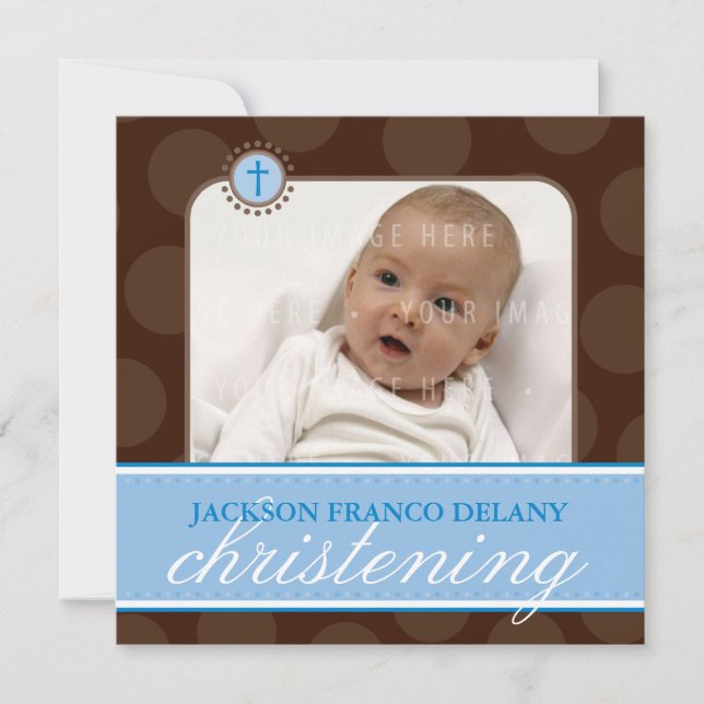 FOTO CHRISTENING ERSUCHT: Punkt 6SQ Einladung (Vorderseite)