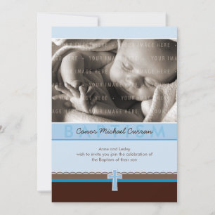 FOTO CHRISTENING ERSUCHT: Pur 5 P Einladung