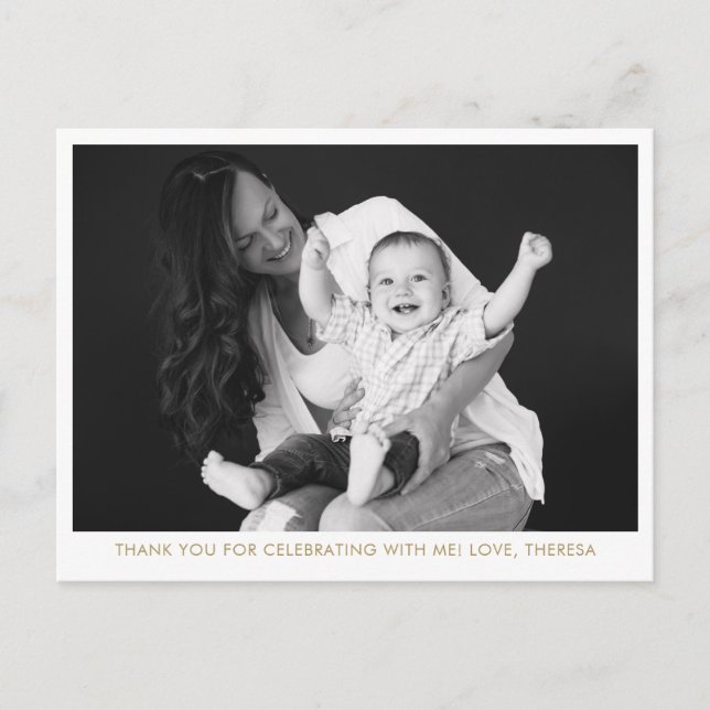 Foto Christlich Mother Segen Party Danke Postkarte (Vorderseite)