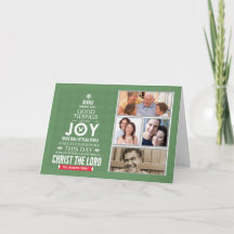 Foto Christliche Weihnachtskarte Siehe Christliche