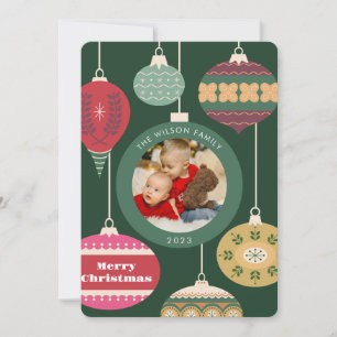 Foto Christmas Family Card Einladung