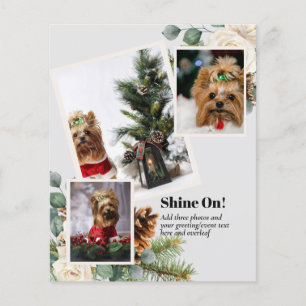 FOTO CHRISTMAS - Hinzufügen von 3 Fotos der Produk Flyer