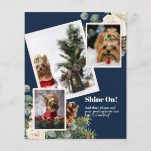 FOTO CHRISTMAS - Hinzufügen von 3 Fotos der Produk Flyer