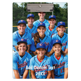 Foto-Coach Familie Foto personalisiert Klemmbrett