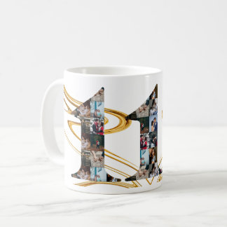 Foto Collage 11 Jahre Jubiläumsgeschenke nach Jahr Kaffeetasse