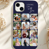 Foto Collage 12 Picture Grid Loving Life with you