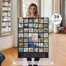 Foto Collage 39 Bilder bearbeitbare Farbe Personal