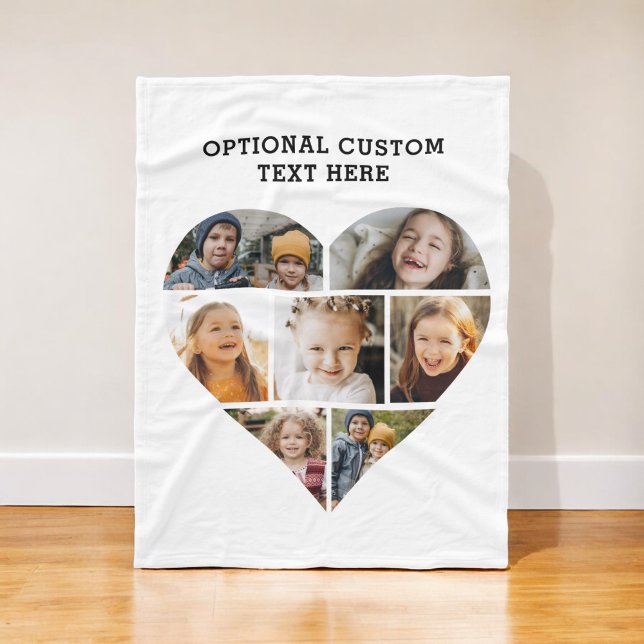 Foto-Collage 7 Personalisiert Fleecedecke (Von Creator hochgeladen)