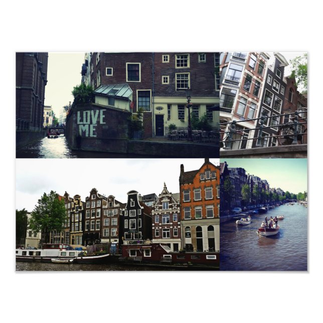 Foto Collage Amsterdam 3 (Vorne)