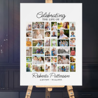 Foto Collage Beerdigung Feier des Lebens Willkomme