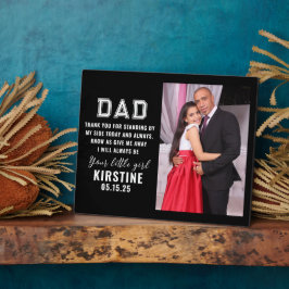 Foto-Collage "Best Daddy Ever" Fotoplatte