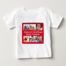 Foto Collage Christmas Family Wiedersehen Baby