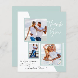 Foto Collage DANK IHNEN Hochzeit/Baby/Graduate/JA