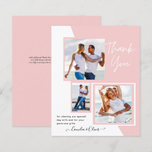 Foto Collage DANK IHNEN Hochzeit/Baby/Graduate/JA