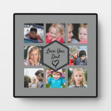 Foto-Collage des Vaters