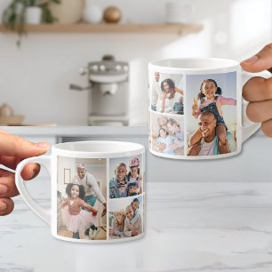 Foto-Collage einfach elegante Abbildung Espressotasse