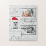 Foto Collage Family Liebe Gesegnetes Keepake Puzzl Puzzle<br><div class="desc">Erstellen Sie Ihr eigenes Foto Collage Puzzle. Fügen Sie Ihr Lieblings-Foto hinzu. Ein großartiges Geschenk für Oma,  Opa,  Mama,  Vater. Wer würde dieses süße Rätsel nicht Liebe Gebäude? Machen Sie es sich mit Ihren Lieblings-Fotos zu Hause. Das perfekte Geschenk für jeden auf deiner Weihnachtsliste.</div>