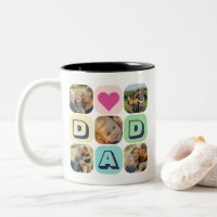 Foto Collage Family Picture Grid, Vater des Vaters