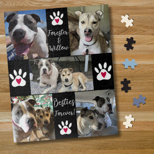 Foto-Collage für beste Haustierfreunde Puzzle