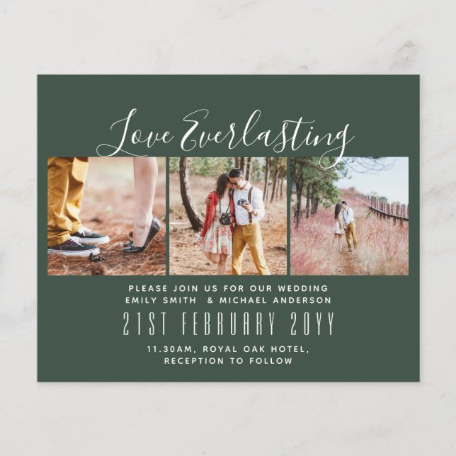 FOTO COLLAGE Hochzeitsveranstaltung in Everlasting Flyer (Vorne)