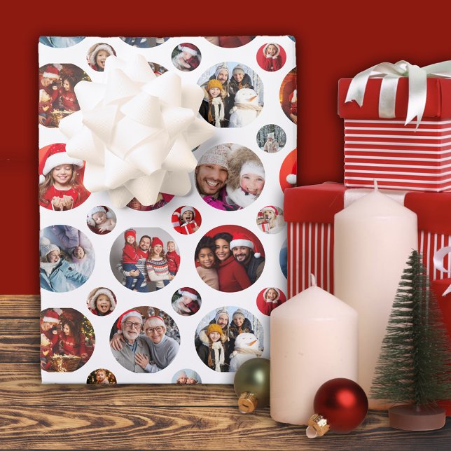 Foto Collage Holiday Geschenkpapier Set (Von Creator hochgeladen)
